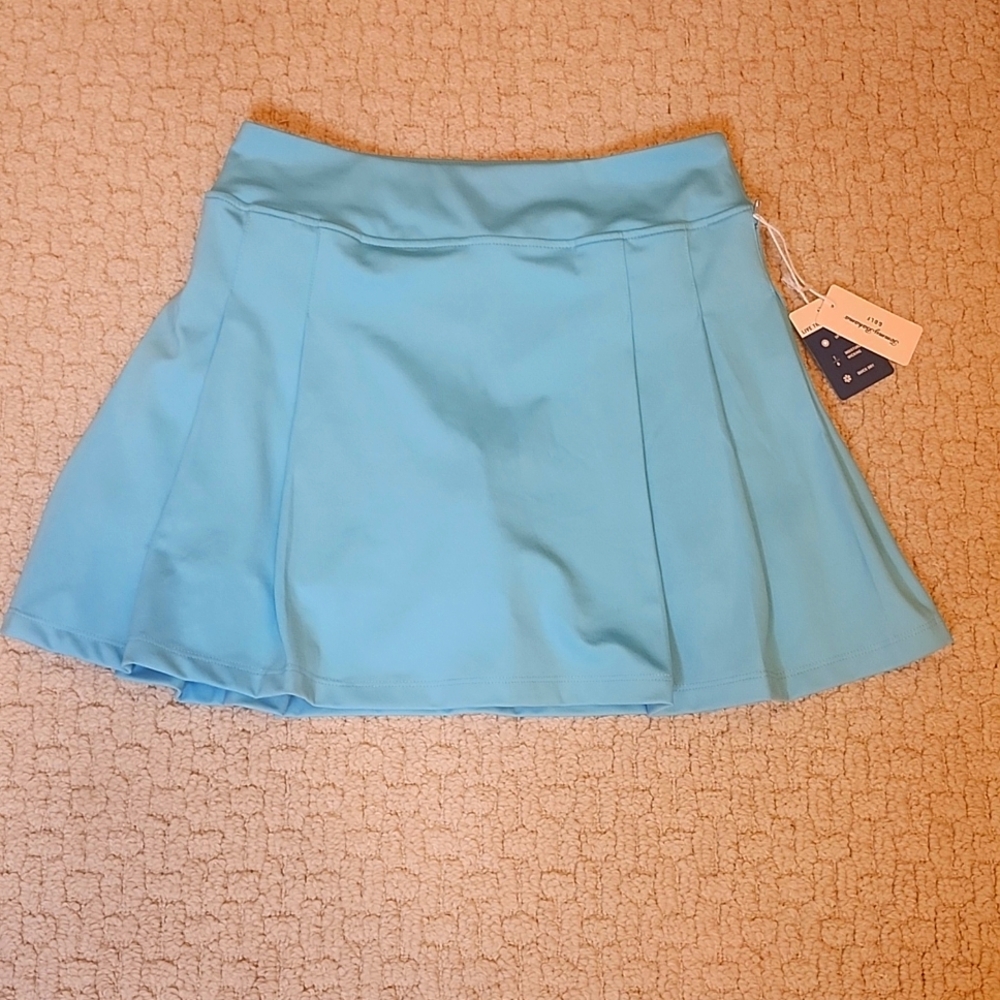 Tommy Bahama Golf Pleated Skort Blue Size Small